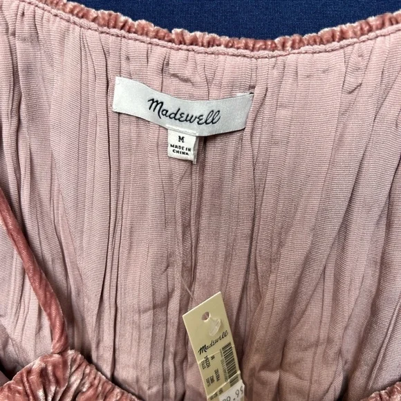 Madewell Velvet Blush Camisole - Picture 4 of 8